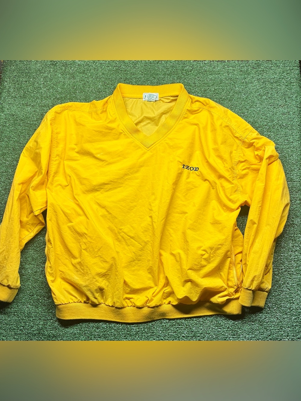 IZOD Bright Yellow V-Neck Pullover